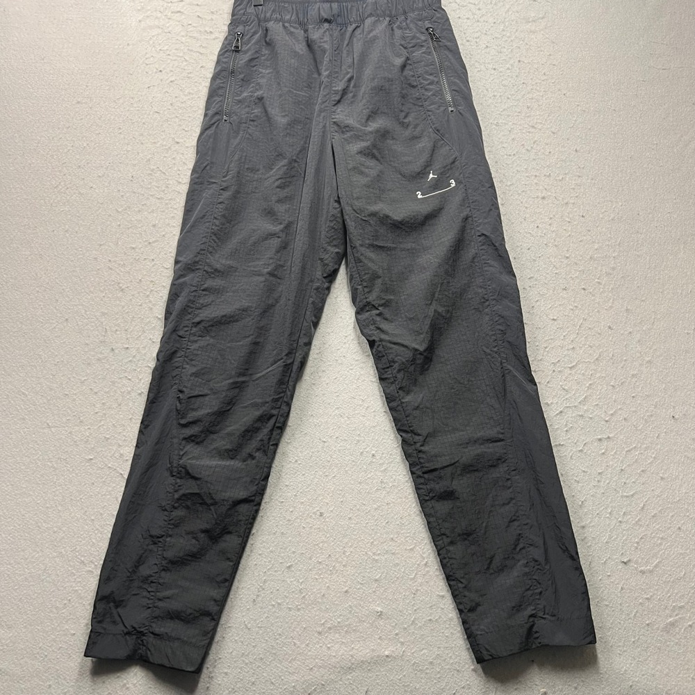 Jordan 23 Engineered Black Ripstop Mesh Lined Track Pants Mens Small DQ8066-010